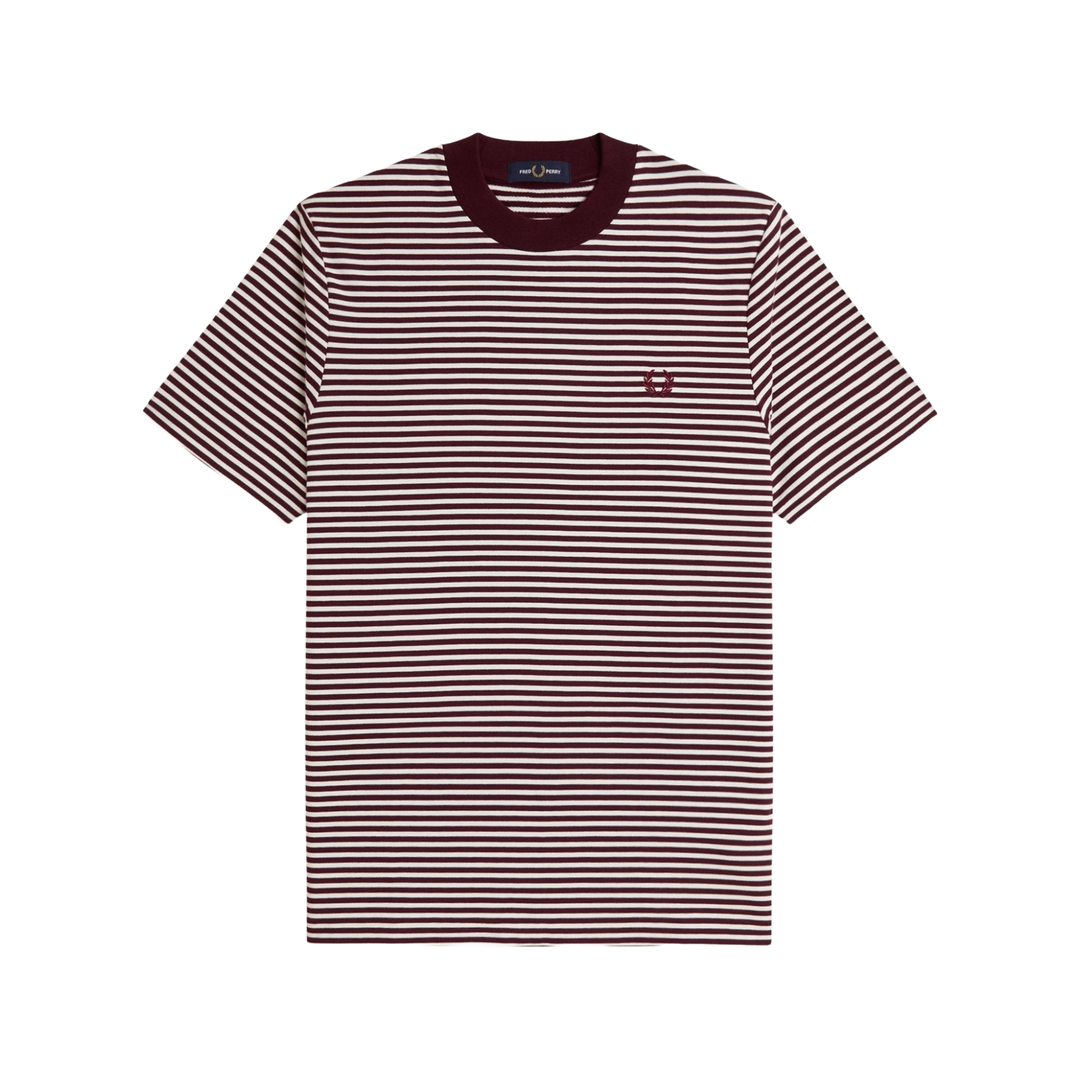 Fred Perry Fine Stripe Heavy Weight T-Shirt M6581