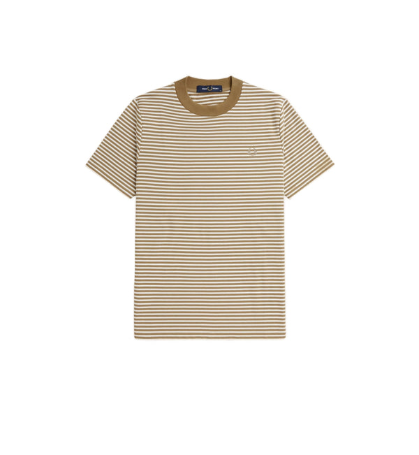 Fred Perry Fine Stripe Heavy Weight T-Shirt M6581