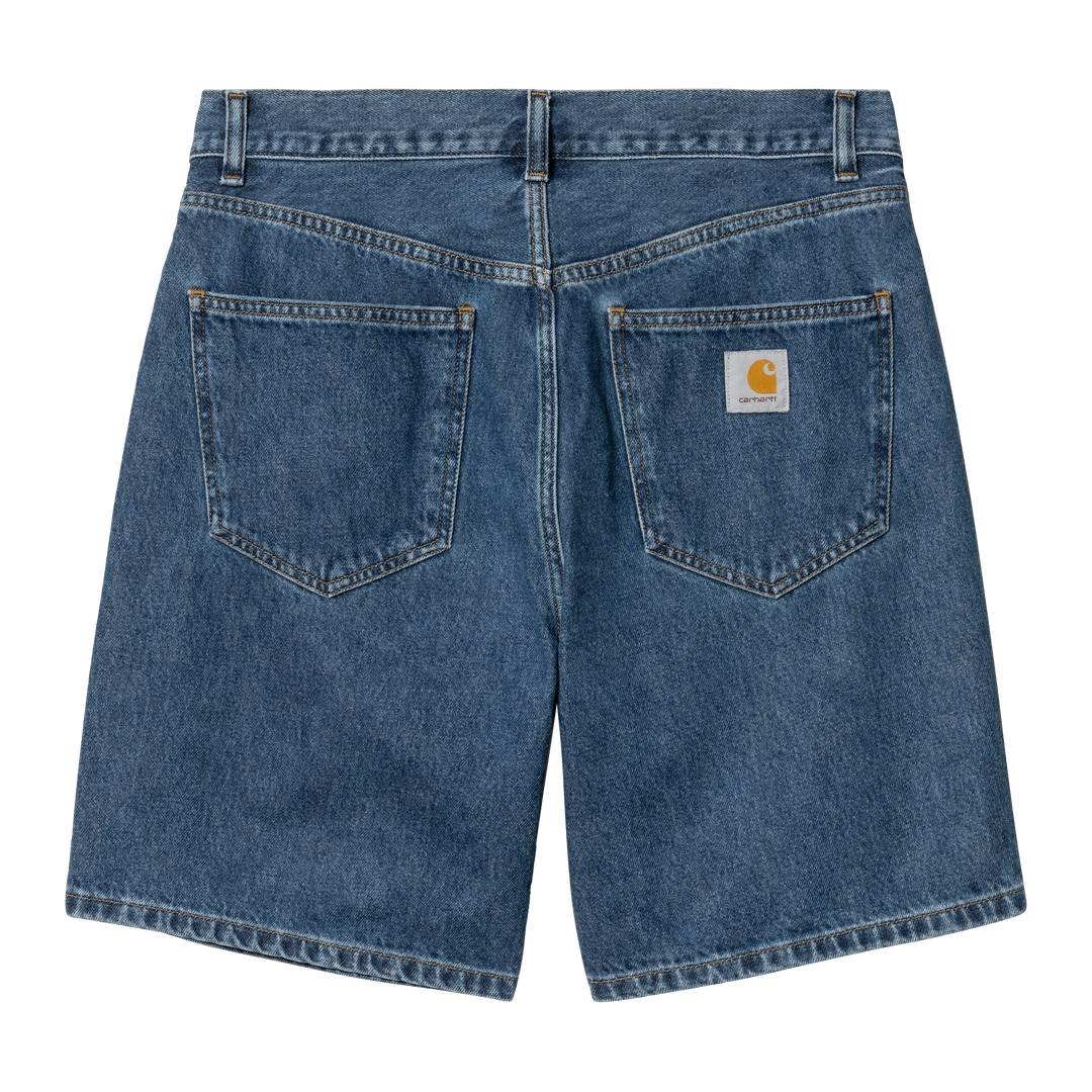 Carhartt Nolan Short Blue heavy stone wash