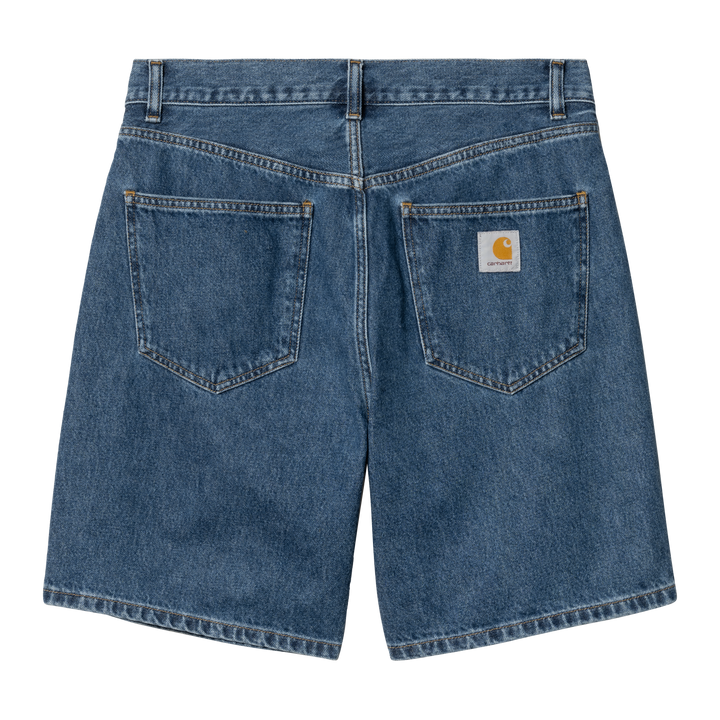 Carhartt Nolan Short Blue heavy stone wash