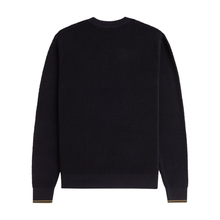 Fred Perry Waffle Stitch Jumper K6507