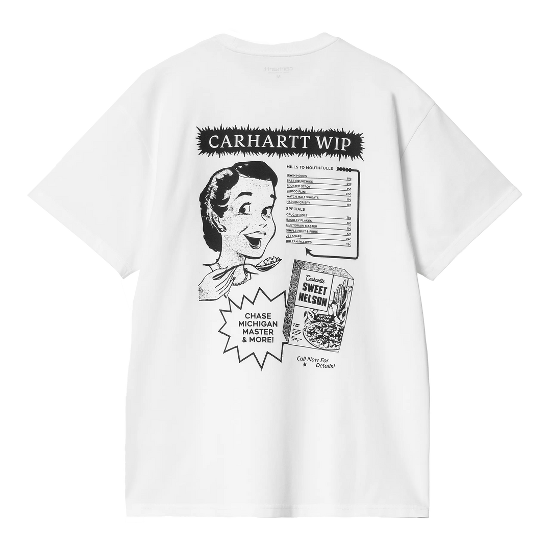 Carharrt WIP S/S Catalogue T-Shirt White/ Black