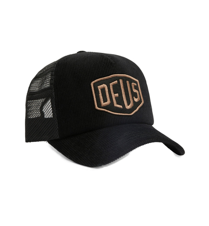 Deus Shield Cord Trucker Cap