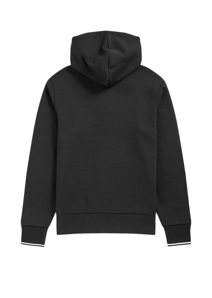 Fred Perry Hooded Zip Through Sweatshirt J7536