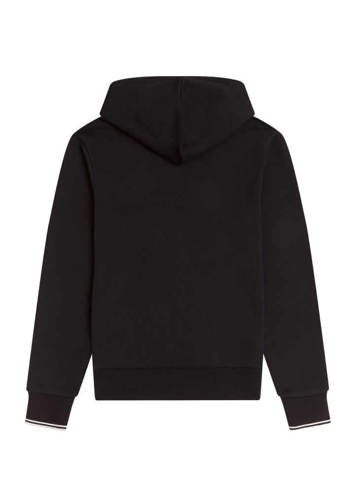 Fred Perry Tipped Hooded black