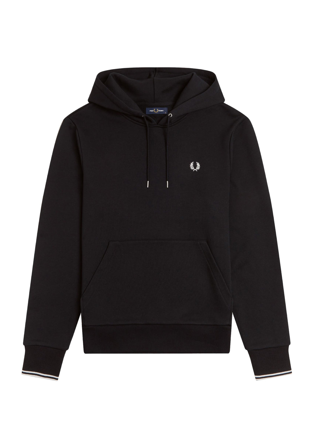 Fred Perry Tipped Hooded black