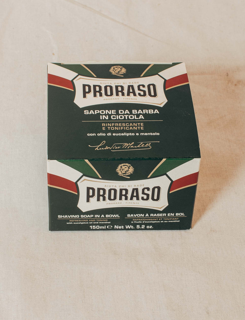 Proraso Shaving Soap in a bowl, 150ml
