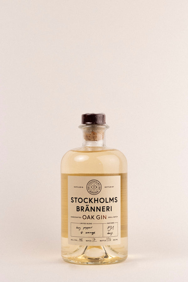 Stockholms Bränneri Oak Gin, 500ml