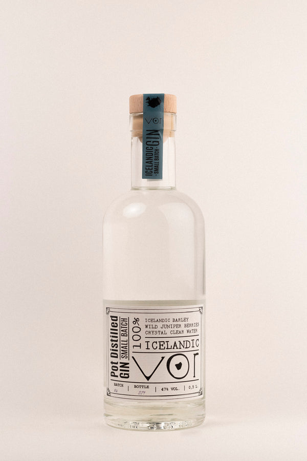 VOR Icelandic Pot Distilled Gin, 500ml